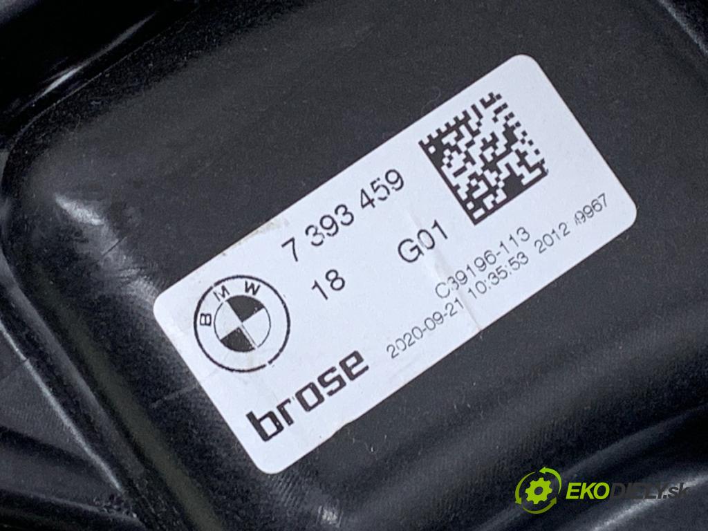 BMW G01 SUV 2020 135 kW xDrive 30 e Plug-in-Hybrid 1998 mechanismus okna levý zadní část 7393459