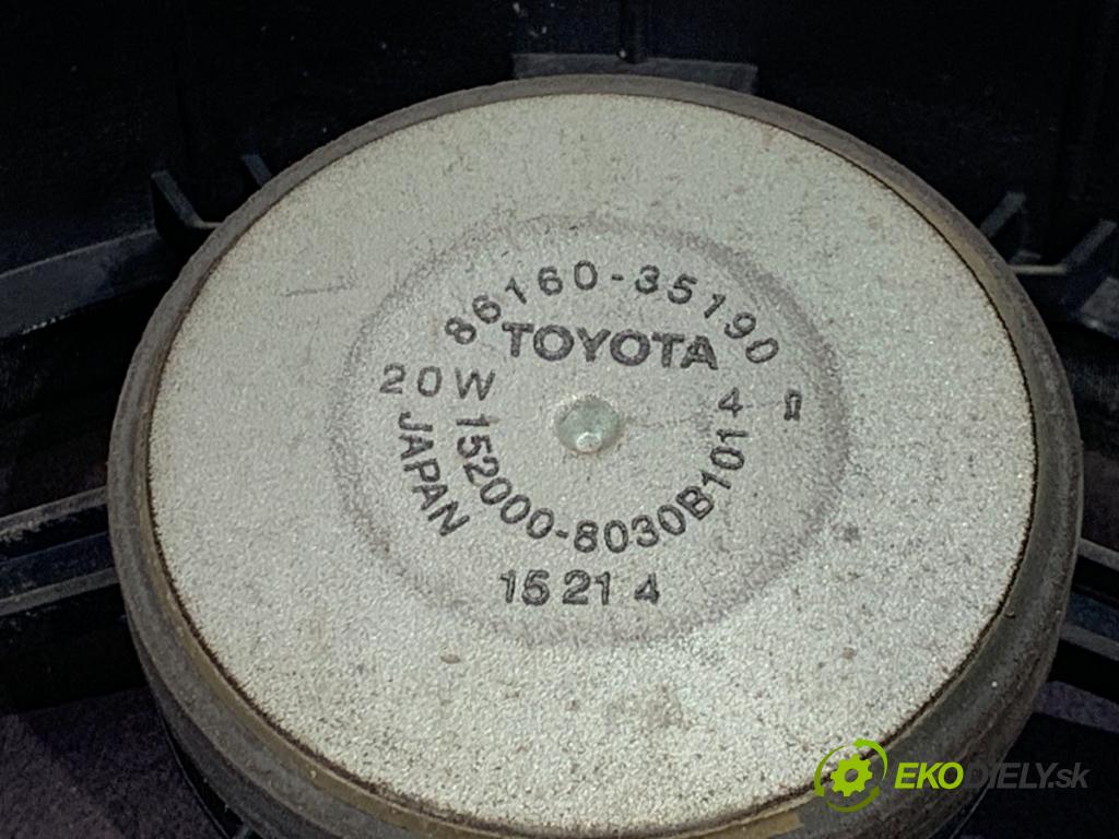 TOYOTA LAND CRUISER J12 samochód terenowy zamknięty 2005 120 kW 3.0 D-4D (KDJ120, KDJ125) 2982 reproduktory 86160-35190