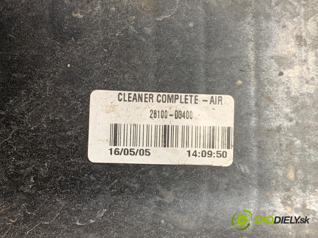 KIA SPORTAGE IV SUV 2016 97 kW 1.6 GDI 1591 Obal filtra vzduchu 28110-D3400 (Obal vzduchového filtra)