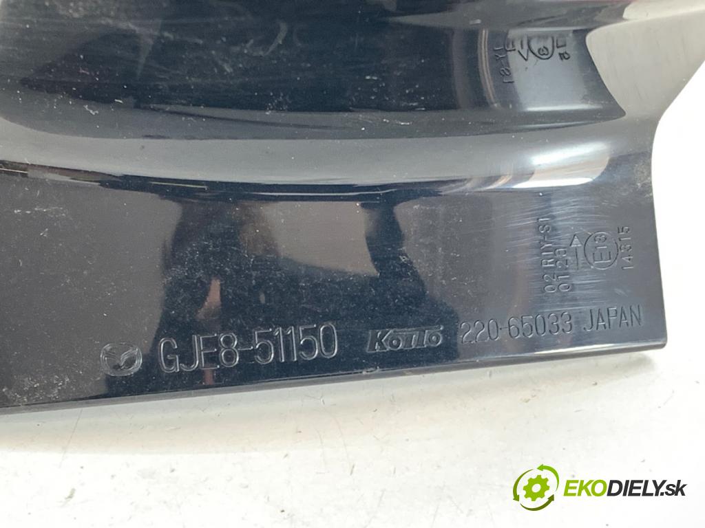 MAZDA 6 GJ Kombi 2016 141 kW 2.5 2488 světlo pravý zadní část GJE8-51150