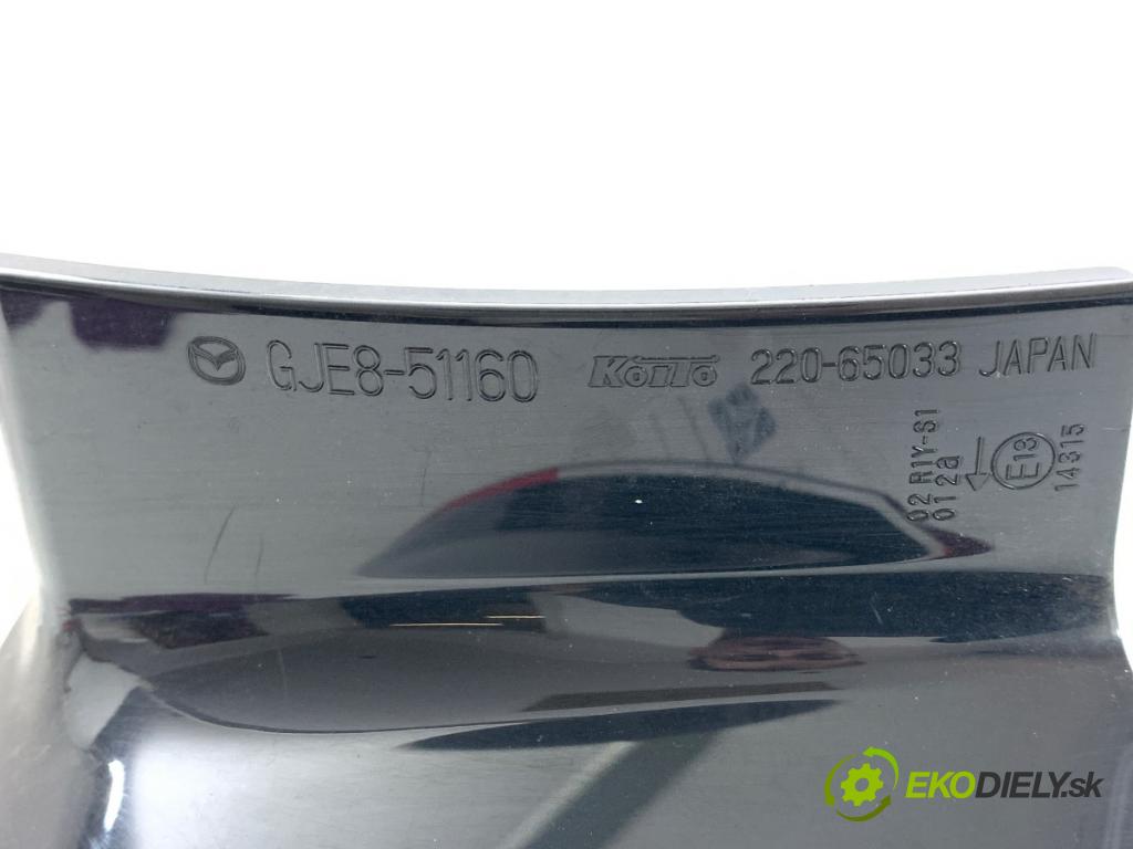 MAZDA 6 GJ Kombi 2016 141 kW 2.5 2488 světlo levý zadní část GJE8-51160