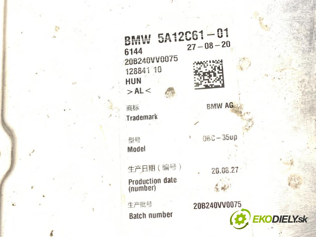 BMW G01 SUV 2020 135 kW xDrive 30 e Plug-in-Hybrid 1998 konvertor NABÍJENÍ: 5A12C61