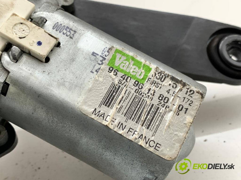 PEUGEOT 307 SW Kombi 2005 103 kW 2.0 16V 1997 motor stěračů zadní část 9640961380