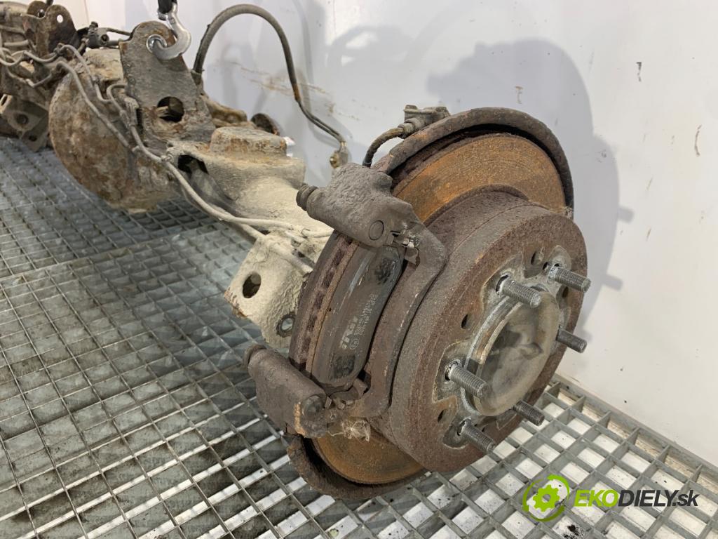 TOYOTA LAND CRUISER J12 samochód terenowy zamknięty 2005 120 kW 3.0 D-4D (KDJ120, KDJ125) 2982 Most diferenciál zadní část