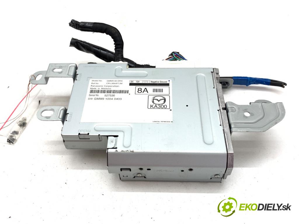 MAZDA 6 GJ Kombi 2016 141 kW 2.5 2488 modul radia navigace GMM910040403
