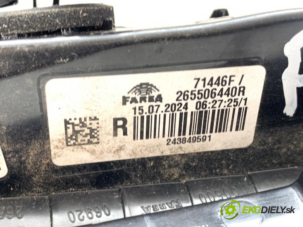 RENAULT CLIO V liftback 2024 74 kW 1.0 LPG (B7MT) 999 světlo pravý zadní část vnitřní 265506440R