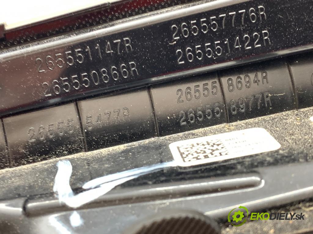 RENAULT CLIO V liftback 2024 74 kW 1.0 LPG (B7MT) 999 světlo levý zadní část vnitřní 265555477R