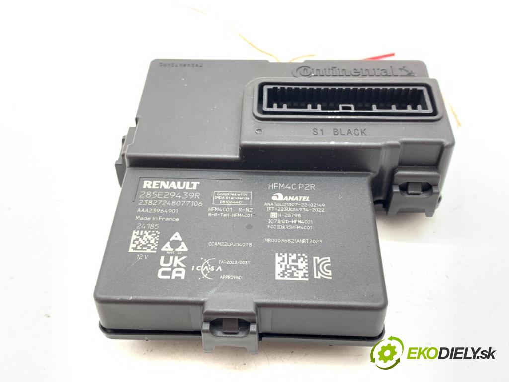 RENAULT CLIO V liftback 2024 74 kW 1.0 LPG (B7MT) 999 Modul KEYLESS 285E29439R