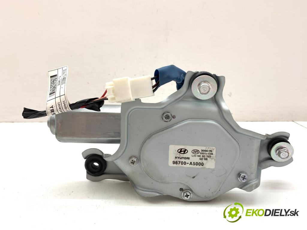 HYUNDAI i30 liftback 2012 73 kW 1.4 1396 motor stěračů zadní část 98700-A5000