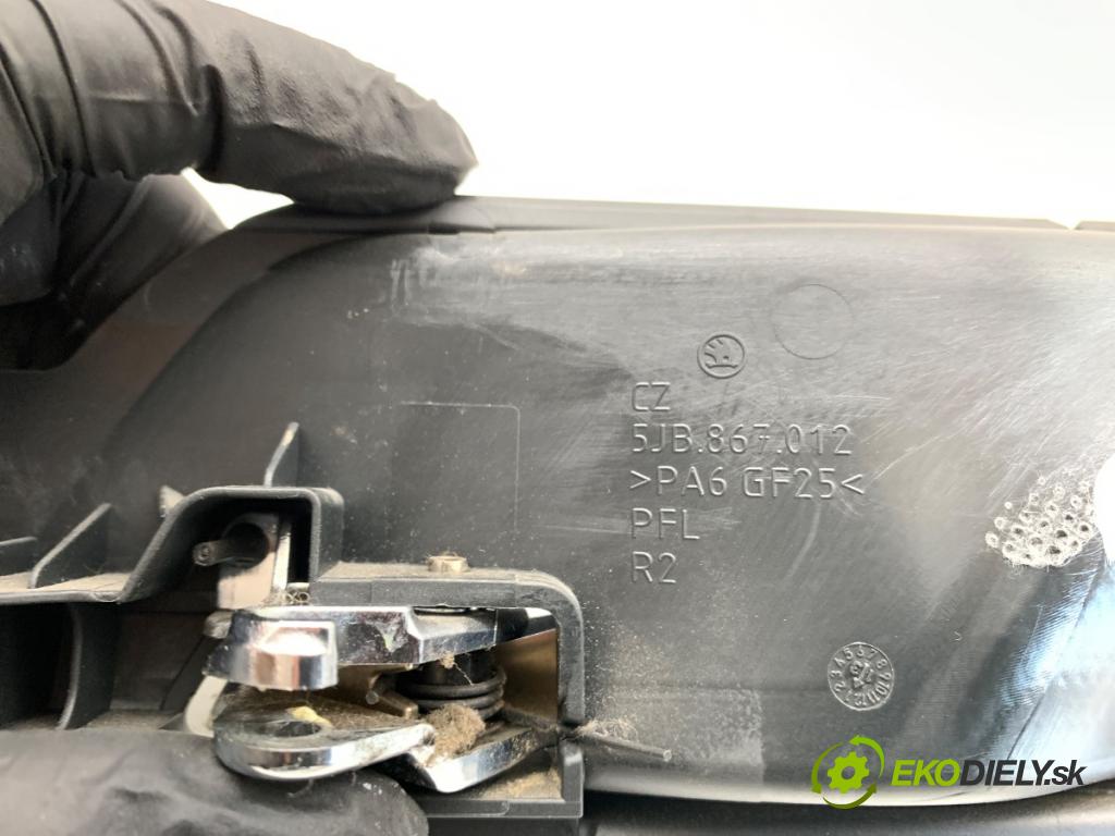 SKODA RAPID liftback 2013 77 kW 1.2 TSI 1197 Kľučka vnútorná pravy predný 5JB867012