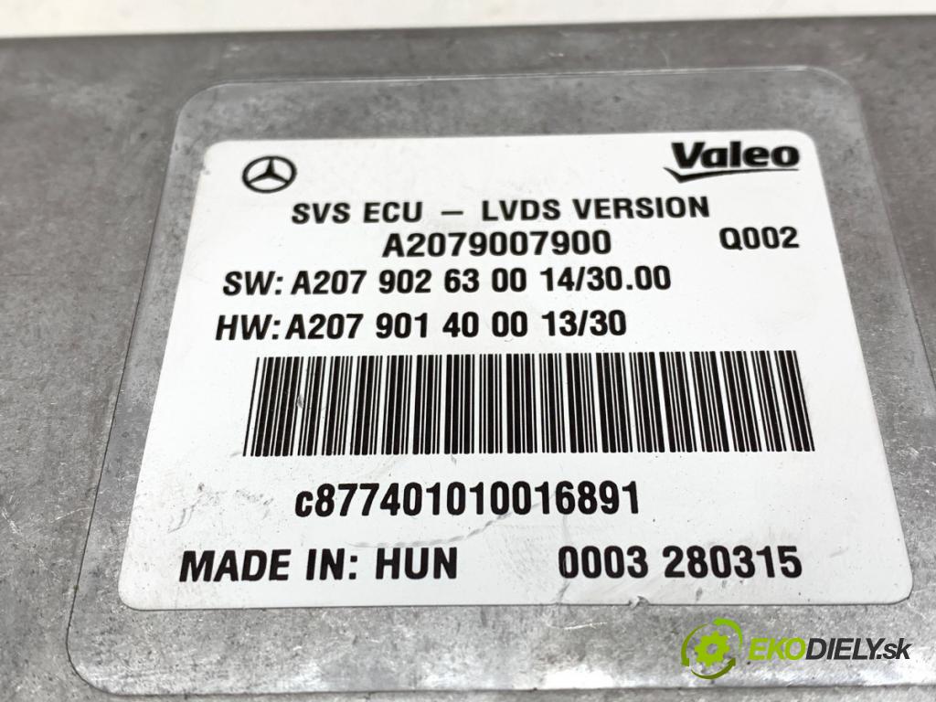 MERCEDES-BENZ W212 sedan 2016 245 kW E 400 4-matic (212.067) 2996 Modul FOTOAPARÁT: A2079007900