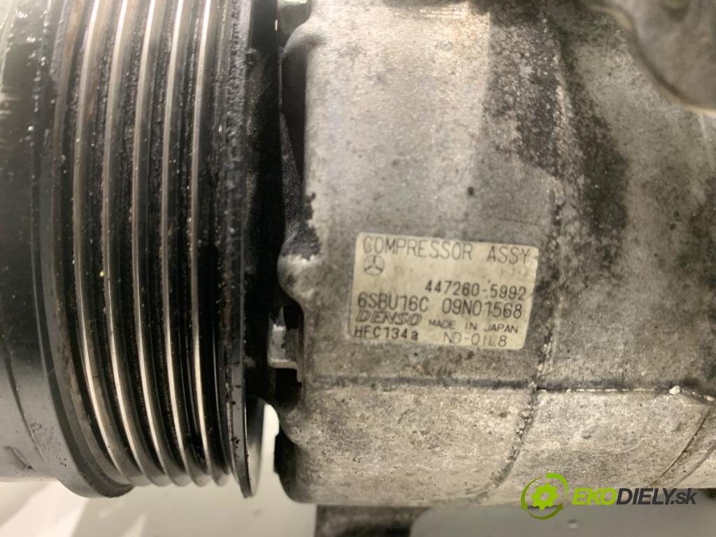 MERCEDES-BENZ S204 Kombi 2011 125 kW C 220 CDI (204.202) 2143 Kompresor klimatizácie 447260-5992 (Kompresor klimatizácie)