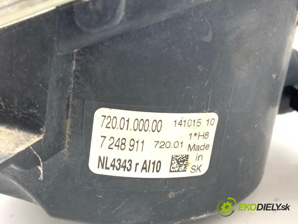 BMW F30 sedan 2015 225 kW 335 i xDrive 2979 hmlové svetlo, hmlovka pravý přední část 7248911