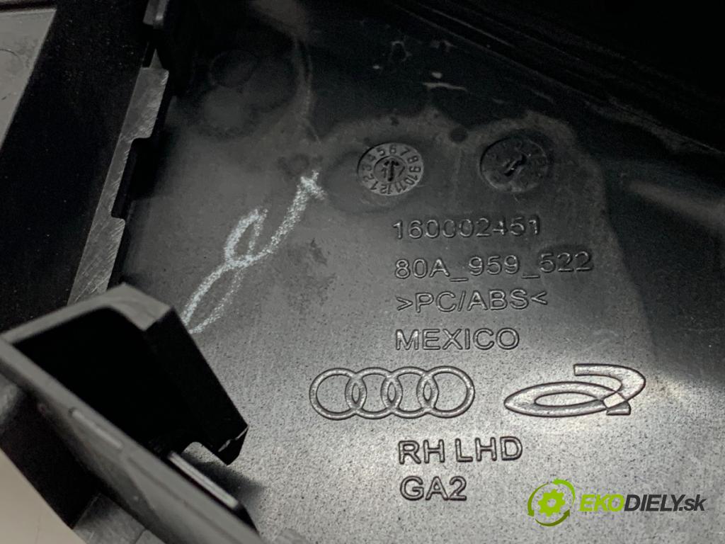 AUDI Q5 FY SUV 2018 260 kW SQ5 TFSI quattro 2995 Kľučka vnútorná pravy predný 80A837020