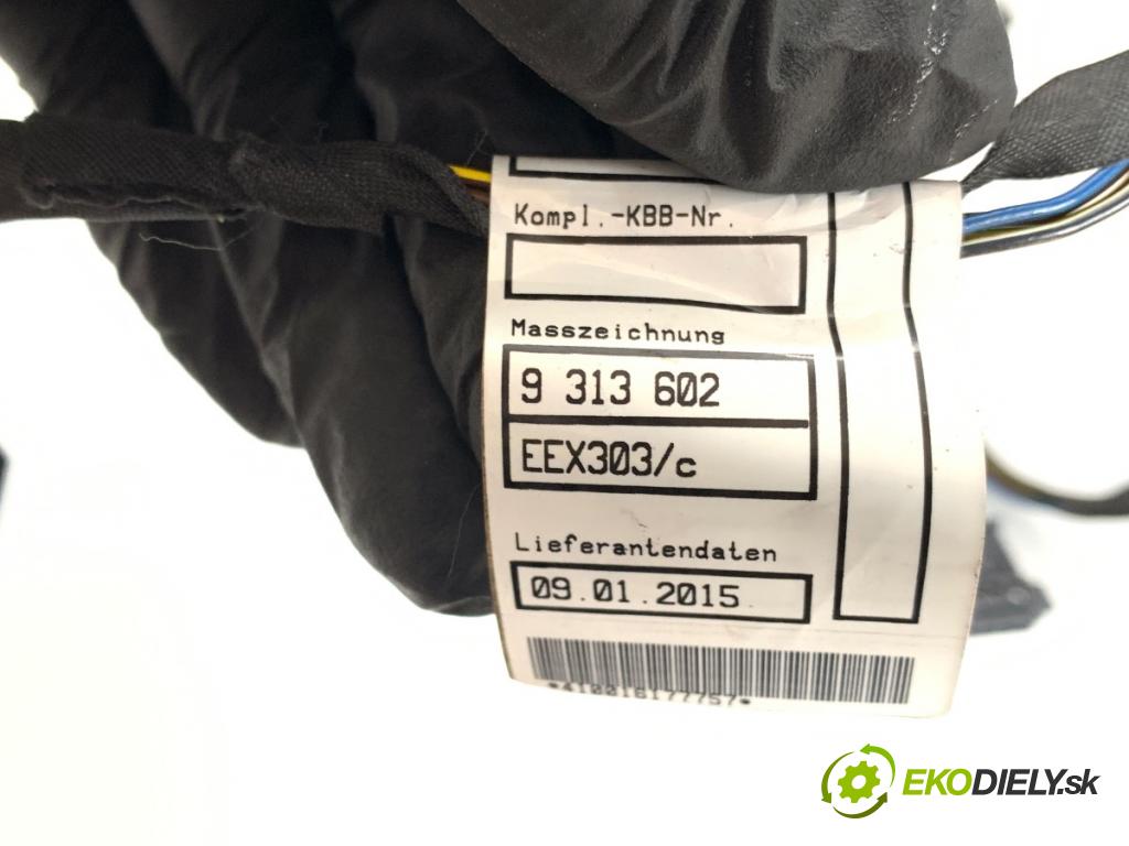 BMW F30 sedan 2015 225 kW 335 i xDrive 2979 Káblovačka Dvere predný pravy 9313602