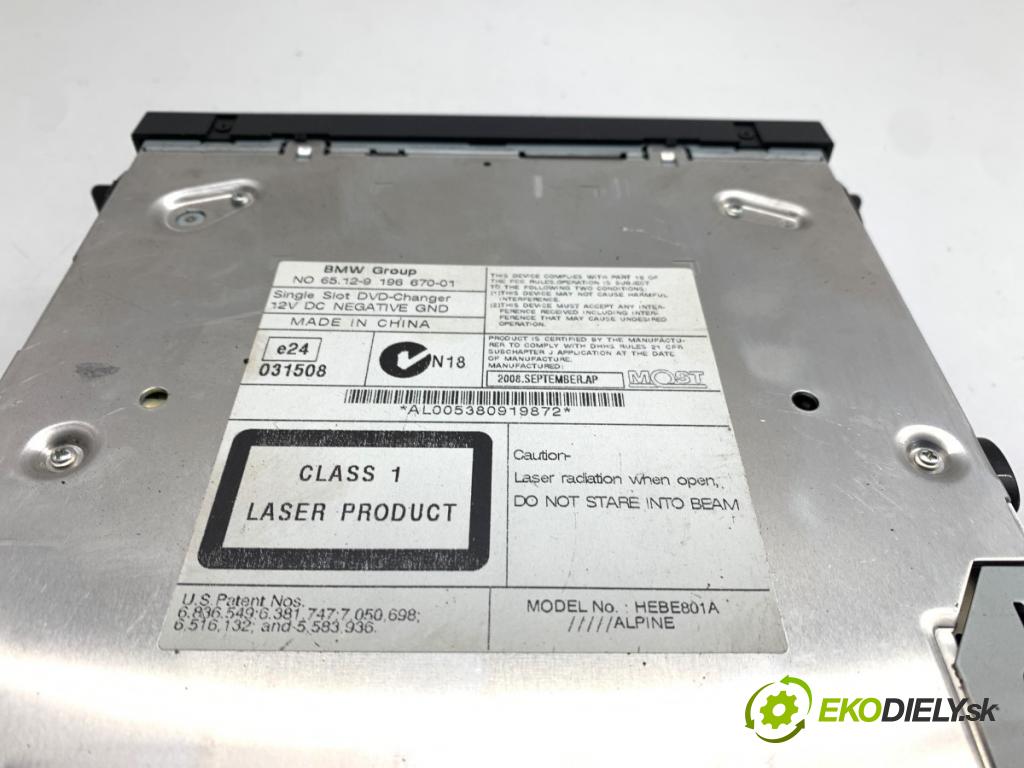 BMW F01 sedan 2010 240 kW 740 i, Li 2979 měnič CD 9196670 (CD měnič)