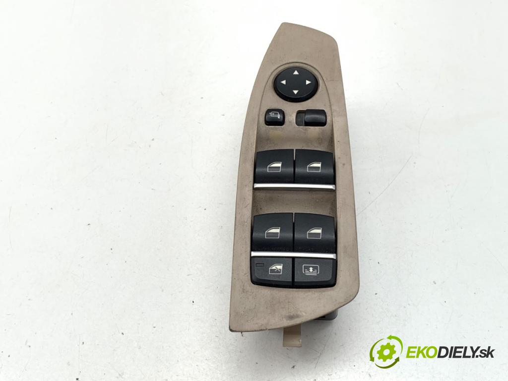 BMW F01 sedan 2010 240 kW 740 i, Li 2979 Prepínač okien 9163611 (Prepínacie páčky pod volantom)