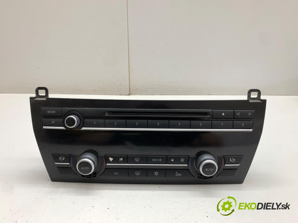 BMW F01 sedan 2010 240 kW 740 i, Li 2979 Panel ovládaní topení 9202588 (Páčky pod volantem)