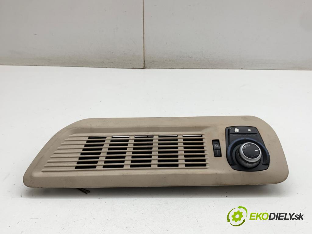 BMW F01 sedan 2010 240 kW 740 i, Li 2979 Panel ovládaní topení zadní část pravý 9189344