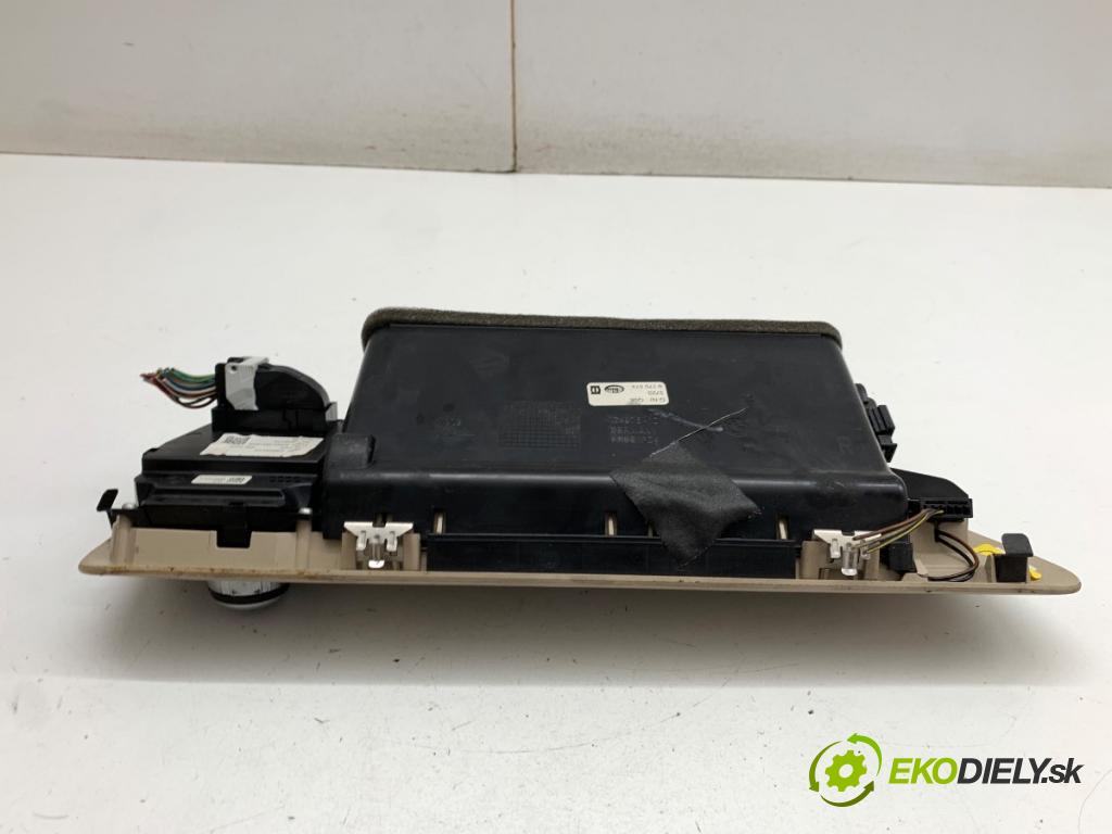 BMW F01 sedan 2010 240 kW 740 i, Li 2979 Panel ovládaní topení zadní část pravý 9189344