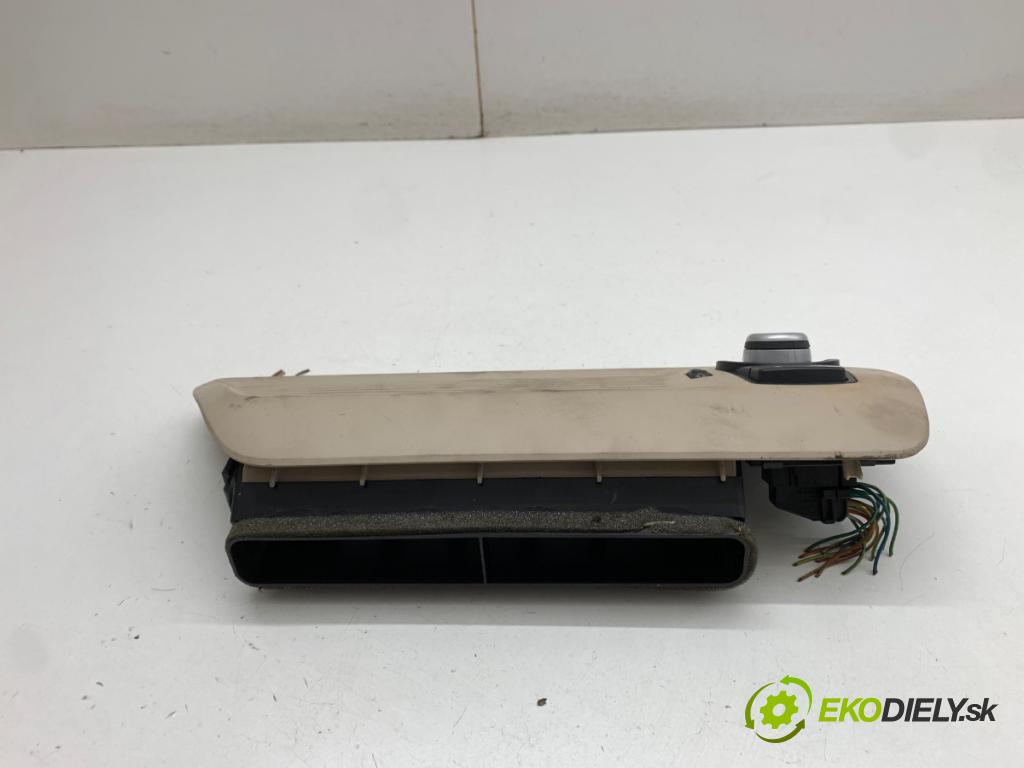 BMW F01 sedan 2010 240 kW 740 i, Li 2979 Panel ovládaní topení zadní část levý 9189345