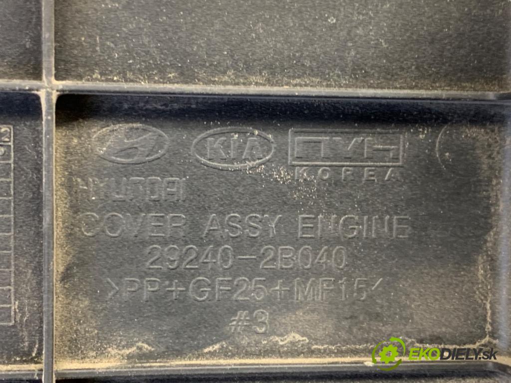HYUNDAI i30 liftback 2012 73 kW 1.4 1396 Kryt Motor 29240-2B040 (Kryt motora)