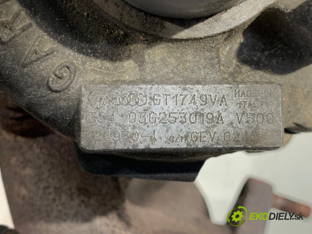 AUDI A3 8P liftback 2003 103 kW 2.0 TDI 1968 Turbodúchadlo,turbo 03G253019A (Turbodúchadlo (kompletné))