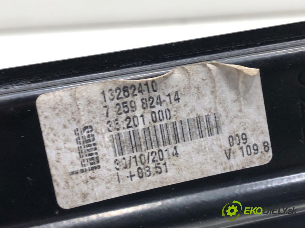 BMW F30 sedan 2015 225 kW 335 i xDrive 2979 mechanismus okna pravý přední část 7259824