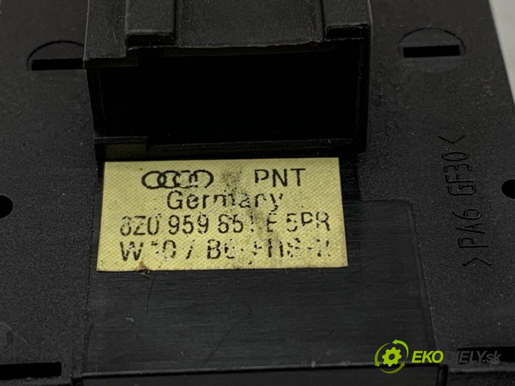 AUDI A3 8P liftback 2004 103 kW 2.0 TDI 1968 Prepínač okien 8Z0959851E (Prepínacie páčky pod volantom)