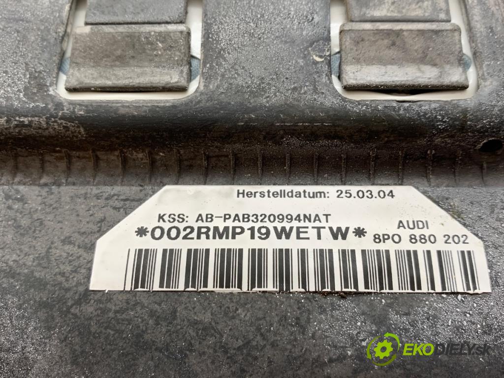 AUDI A3 8P liftback 2004 103 kW 2.0 TDI 1968 AirBag spolujezdce 8P0880202 (Airbag)