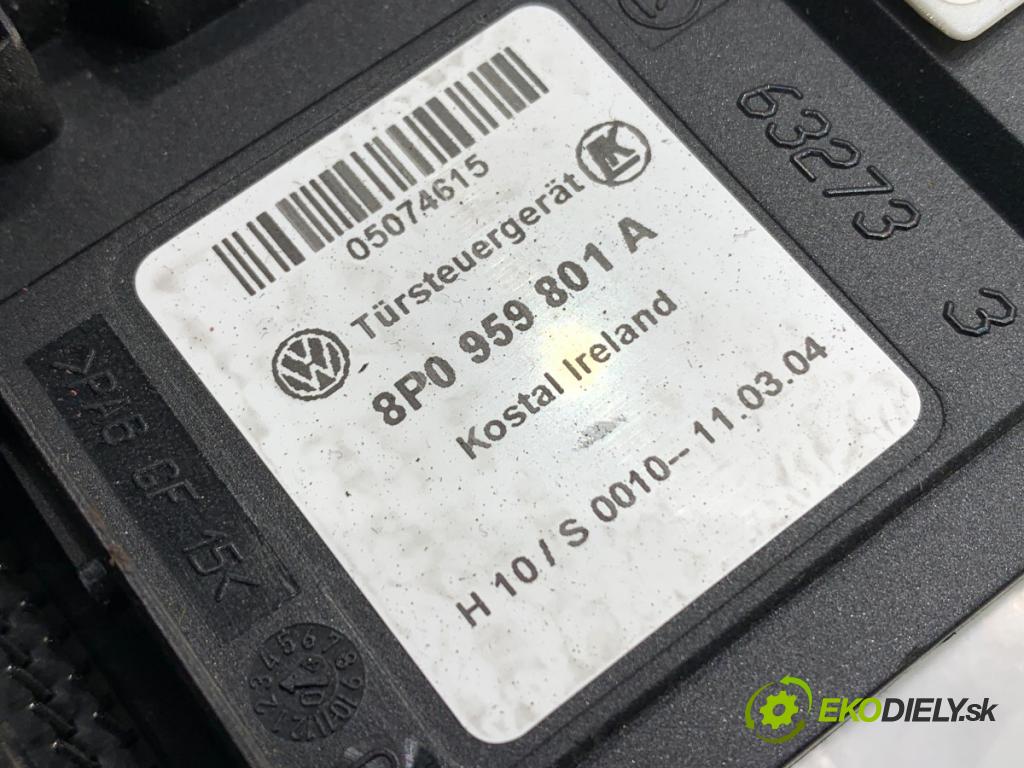 AUDI A3 8P liftback 2004 103 kW 2.0 TDI 1968 mechanismus okna levý přední část 8P0959801A