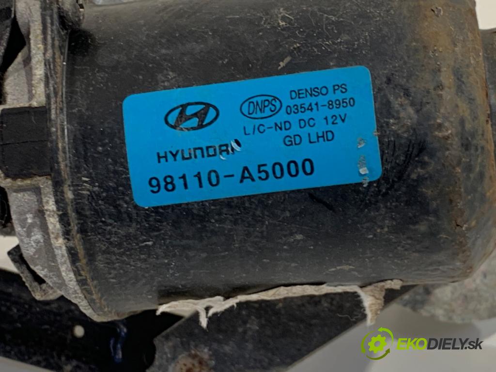 HYUNDAI i30 liftback 2012 73 kW 1.4 1396 mechanismus stěračů přední část 98110-A5000 (Motorek stěračů přední)