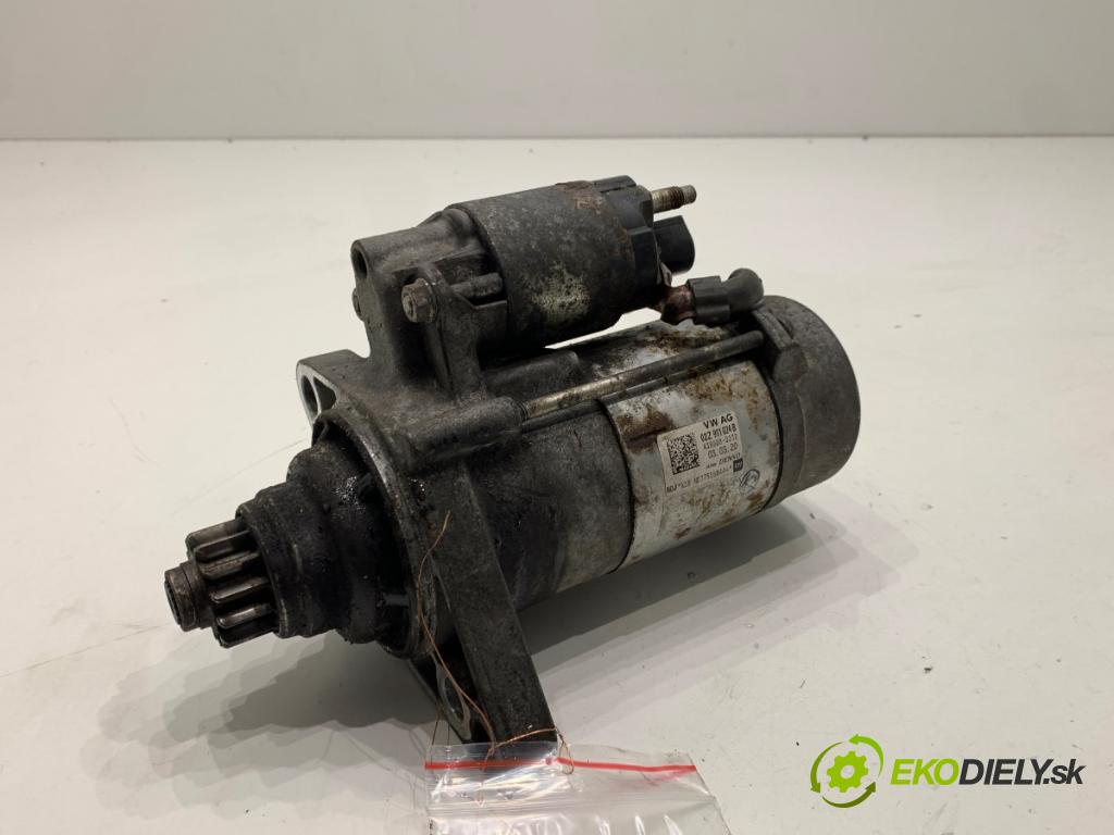 VW GOLF VII Kombi 2020 85 kW 1.6 TDI 1598 startér 02Z911024B (Startér)