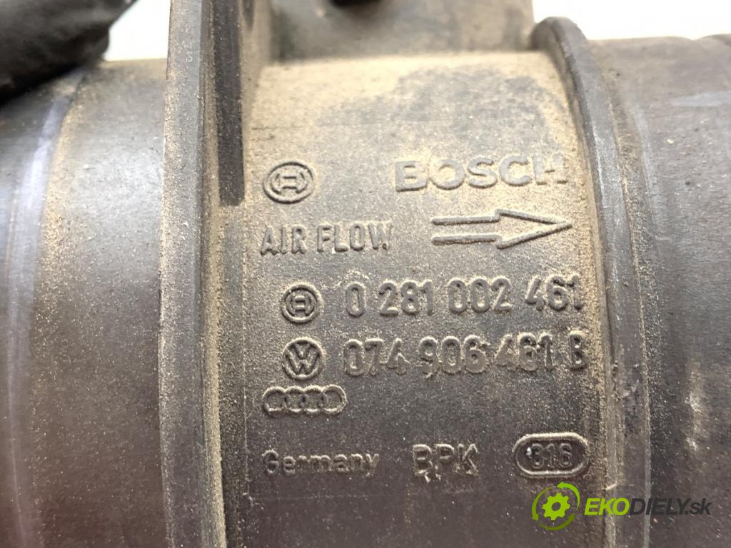 AUDI A3 8P liftback 2004 103 kW 2.0 TDI 1968 Váha vzduchu 074906461B (Váha vzduchu)