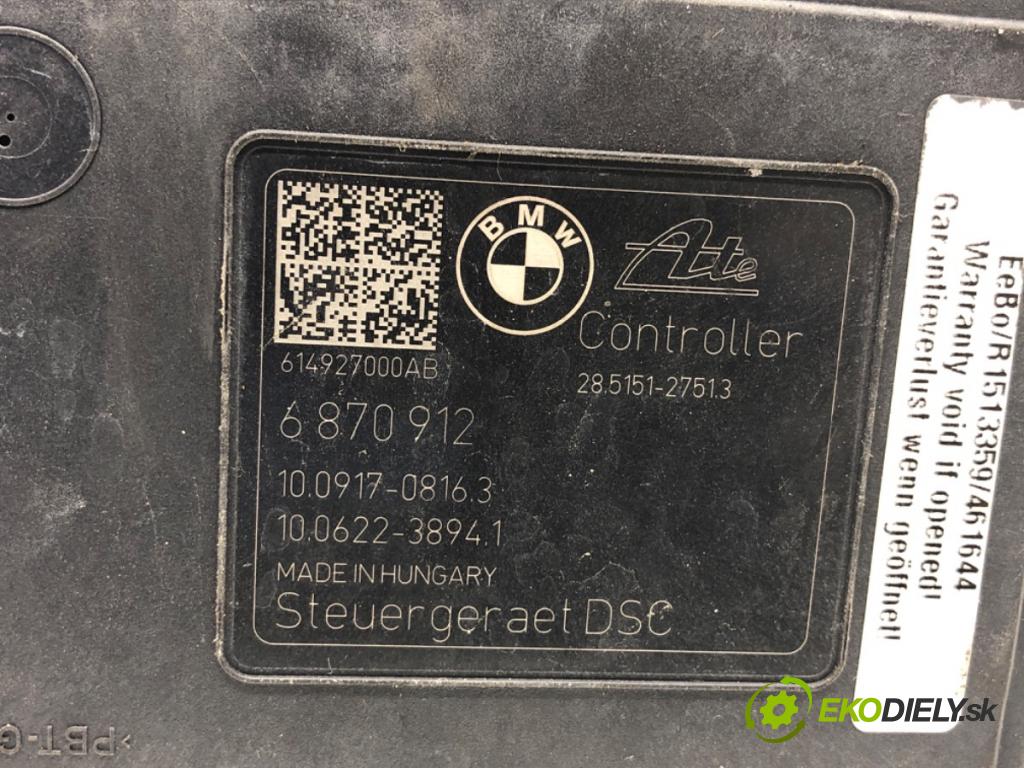 BMW F30 sedan 2015 225 kW 335 i xDrive 2979 Pumpa ABS 6870418 (Pumpa ABS)