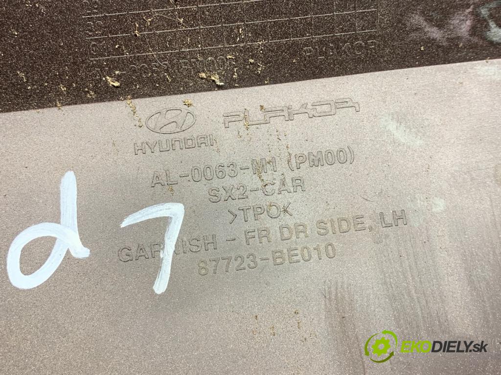 HYUNDAI KONA SUV 2025 102 kW 1.6 T-GDi 1598 Lišta Dvere ľavy predný 87723-BE010