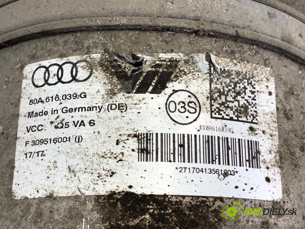 AUDI Q5 FY SUV 2018 260 kW SQ5 TFSI quattro 2995 tlumič levý přední část 80A616039G