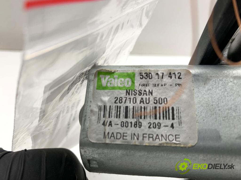 NISSAN PRIMERA P12 sedan 2004 85 kW 1.8 1769 Motor stieračov predný 28710AU500
