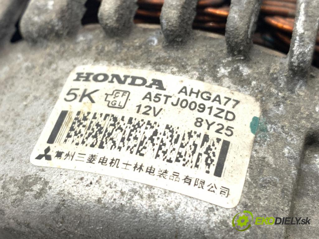 HONDA JAZZ III liftback 2009 73 kW 1.3 i (GE6, GG3, GG6) 1339 Alternátor A5TJ0091ZD (Alternátor)