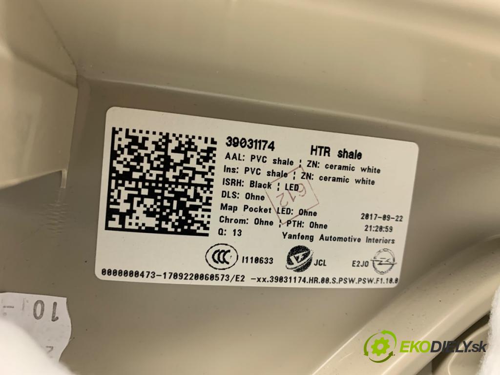 OPEL INSIGNIA B Kombi 2017 121 kW 1.5 (35) 1490 čalúnenie Dvere pravy zad