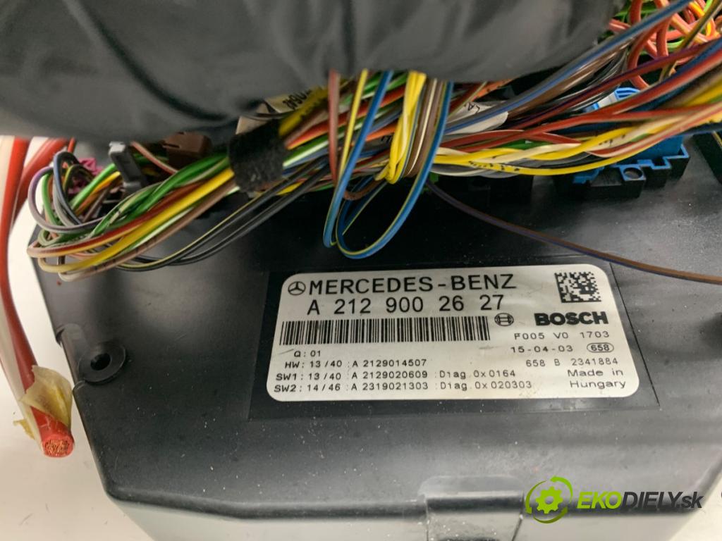 MERCEDES-BENZ W212 sedan 2016 245 kW E 400 4-matic (212.067) 2996 modul SAM A2129002627 (Elektrosoučásti ostatní)