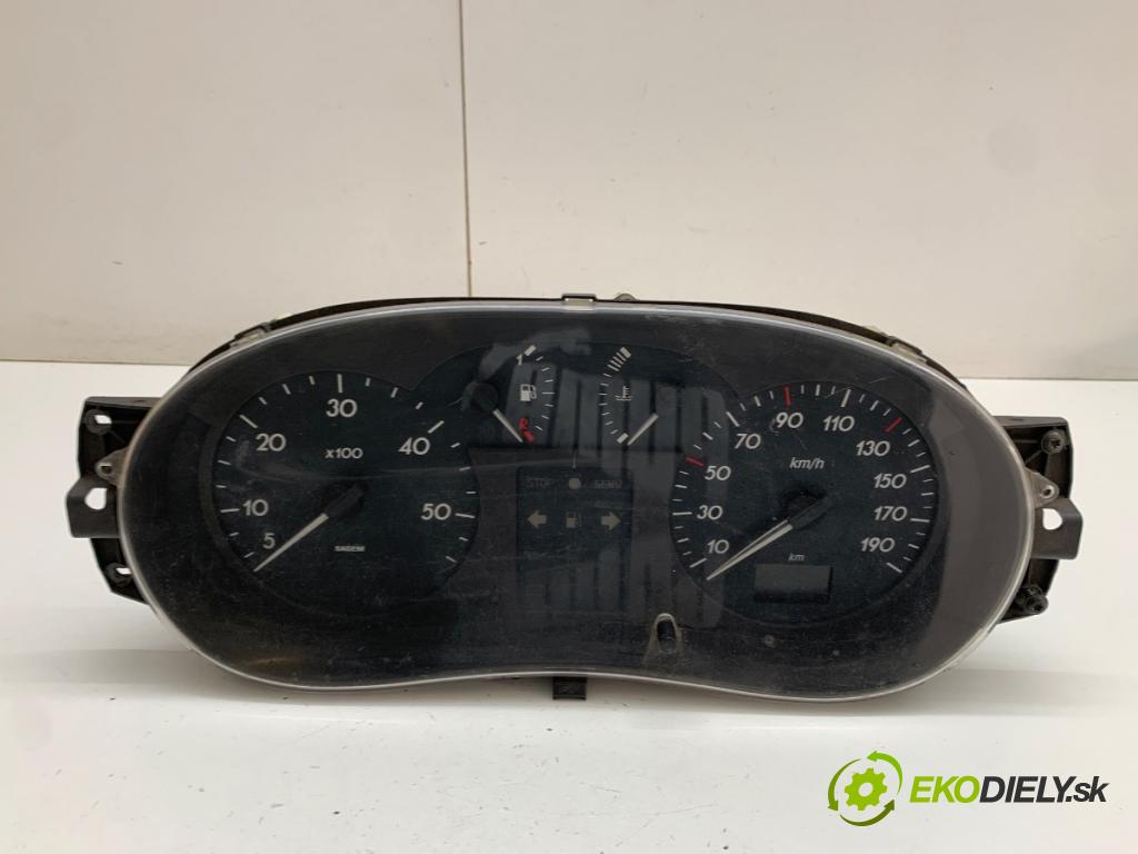 RENAULT MASTER II Platforma / podwozie 2001 84 kW 2.8 dTI 2799 prístrojovka 8200083045 (Přístrojová deska)