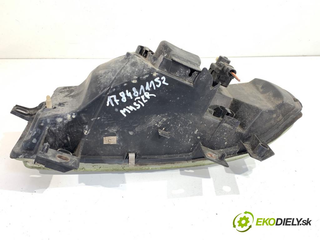 RENAULT MASTER II Platforma / podwozie 2001 84 kW 2.8 dTI 2799 Svetlomet pravy predný