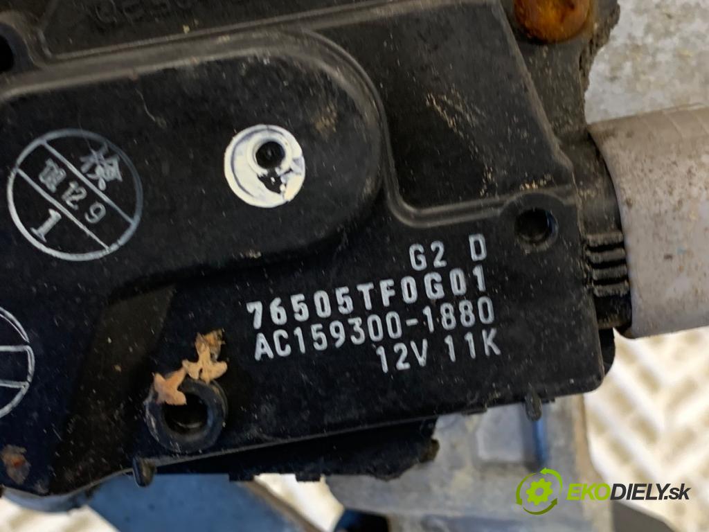 HONDA JAZZ III liftback 2009 73 kW 1.3 i (GE6, GG3, GG6) 1339 mechanismus stěračů přední část 76505TF0G01 (Motorek stěračů přední)