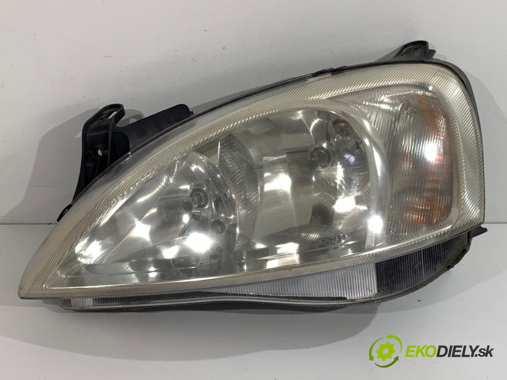 OPEL CORSA C liftback 2000 43 kW 1.0 (F08, F68) 973 Svetlomet ľavy predný 