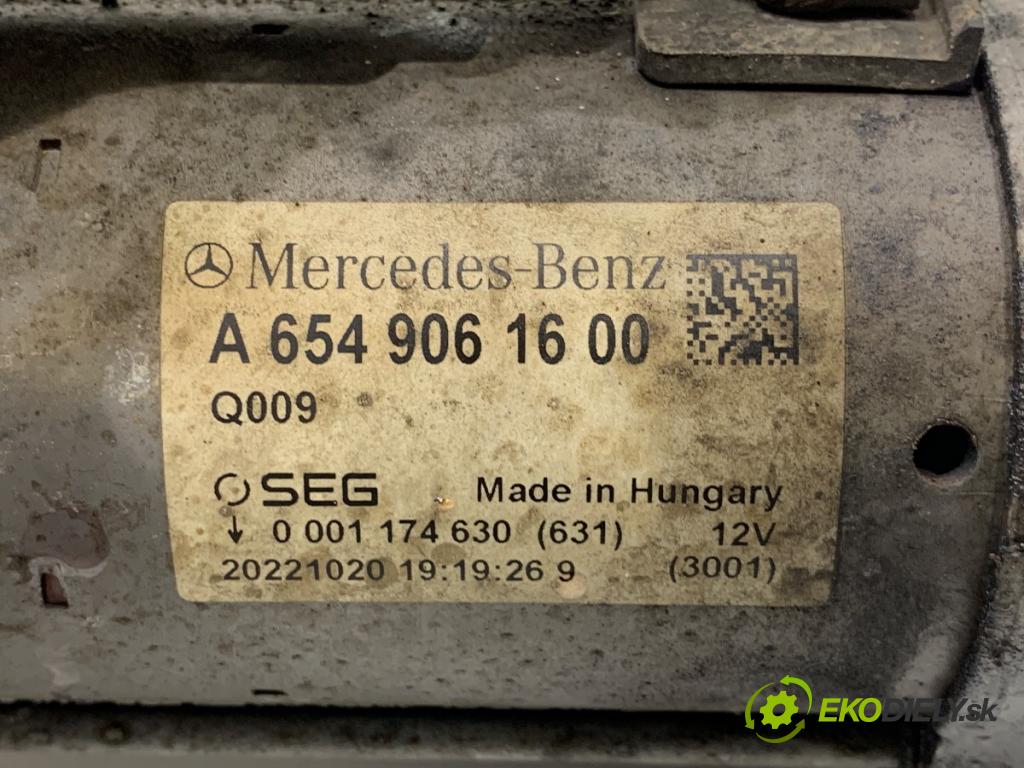 MERCEDES-BENZ SPRINTER 3,5-t Platforma / podwozie Platforma / podwozie 2022 125 kW 317 CDI (910.030) 1950 startér  (Startér)