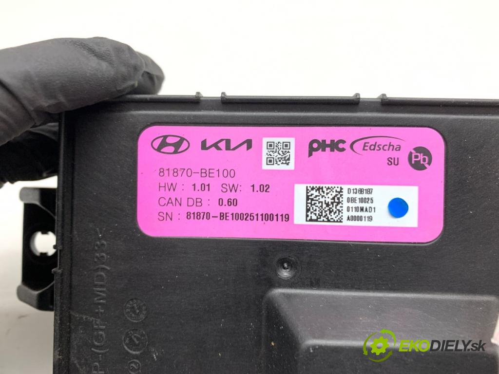 HYUNDAI KONA SUV 2025 102 kW 1.6 T-GDi 1598 modul dveří zadní část 81870-BE100