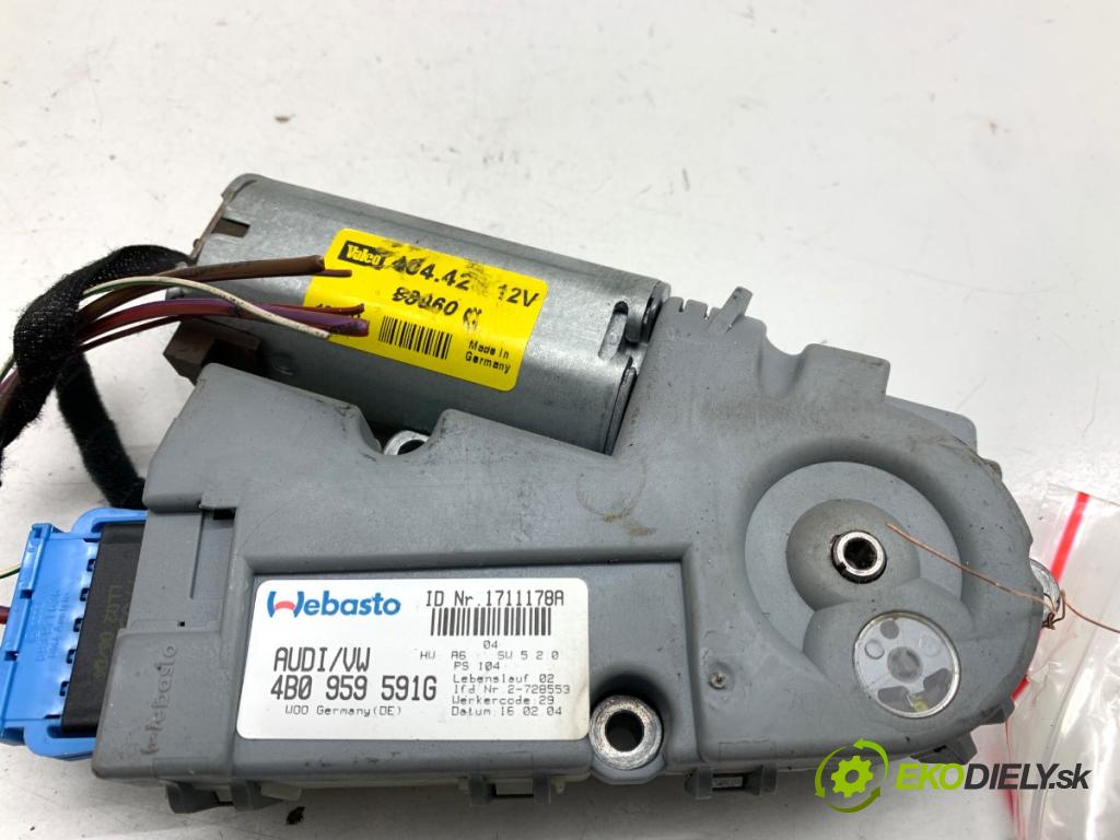 AUDI A6 C5 Kombi 2004 132 kW 2.5 TDI 2496 Motor strešného okna 4B0959591G