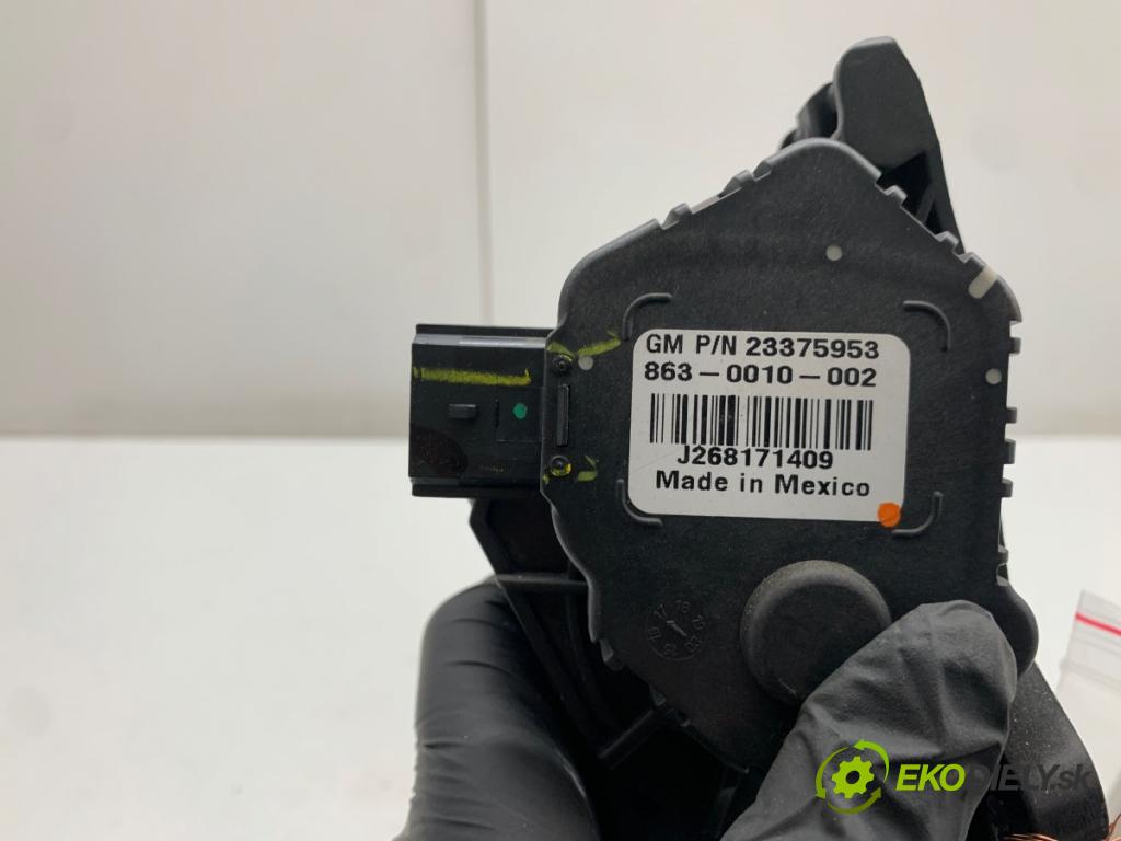 OPEL INSIGNIA B Kombi 2017 121 kW 1.5 (35) 1490 Potenciometer plynu 23375953 (Potenciometer plynového pedálu)