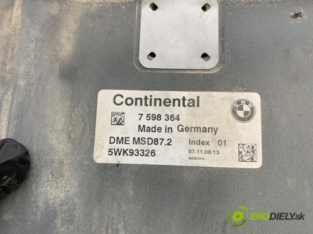 BMW F01 sedan 2010 240 kW 740 i, Li 2979 řídící jednotka motora 7598364 (Řídicí jednotka)